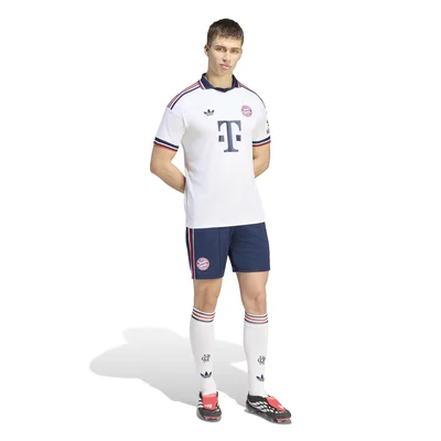 Bayern Munchen uitshirt 2026/2027 wit retro polokraag